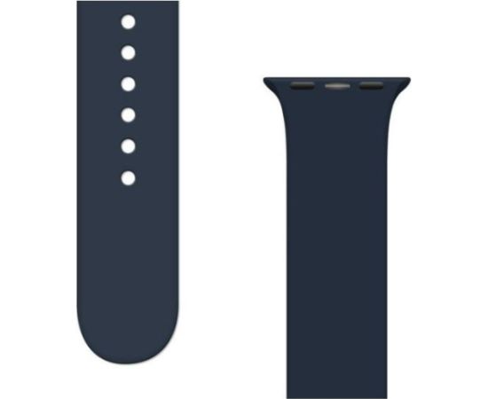 iLike   Strap APS Silicone Watch Band 8/7/6/5/4/3/2 / SE (41/40 / 38mm) Strap Watchband Dark Blue Smart pūlksteņu aksesuāri