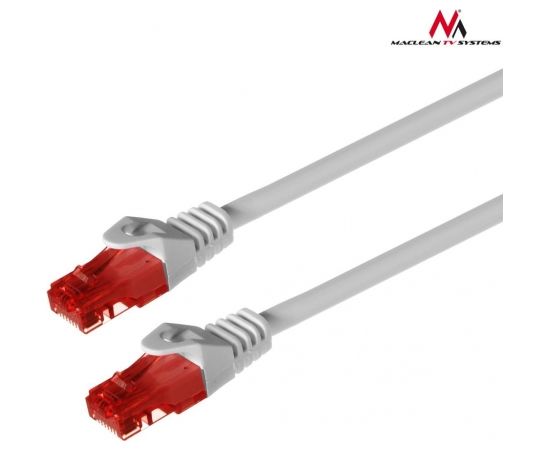 Maclean MCTV-303W Patchcord UTP cat6 Cable plug-plug 3m white