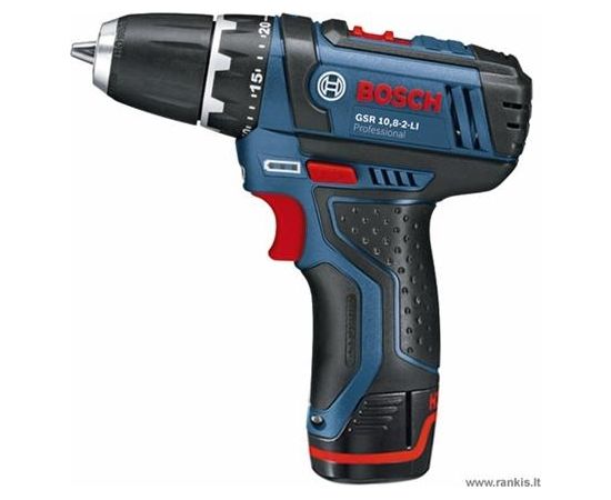 Bosch Cordless Drill GSR 12V-15 12 V, 1.5 Ah, Li-Ion, Batteries included 2 pc(s), + 39 accessories tool kit + Bag  Elektroinstrumentu komplekti