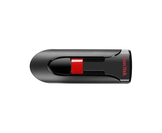 Sandisk Flash Drive Cruzer Glide 64 GB,  USB 2.0, Black