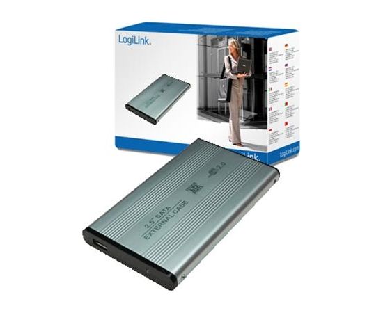 Logilink Enclosure 2.5 inch S-ATA HDD USB 2.0 Alu 2.5", SATA, USB 2.0