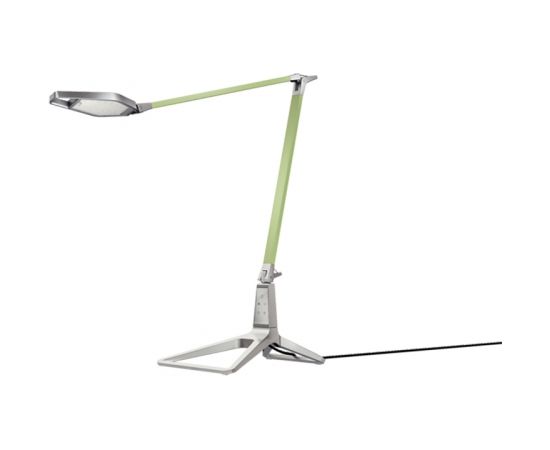 Esselte Galda lampa Smart LED Leitz Style, zaļpelēka