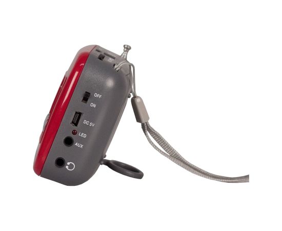 RP-130 R Portable radio with USB/SD/micro SD Orava Radio, Radio pulksteņi
