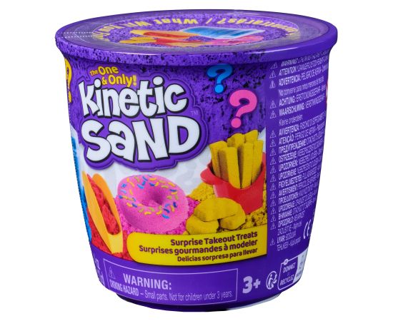 KINETIC SAND в закрытой упаковке  Tasty Treats Surprise Новости - Детские товары