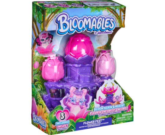 HATCHIMALS Игровой набор Flower Fest 3шт Новости - Детские товары