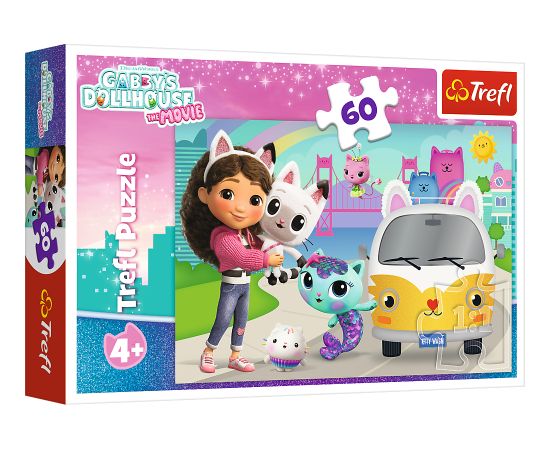 TREFL Пазл Габби, 60 шт. Пазлы
