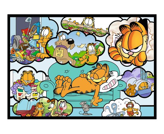 TREFL GARFIELD Pužļu komplekts Gārfīlds, 4x250 gab. Puzles