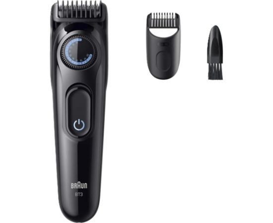 Trymer Braun Braun BeardTrimmer 3 Beard Trm 3 BT3400, Washable, Battery, Black Epilatori, bikini trimmeri, sieviešu skuvekļi
