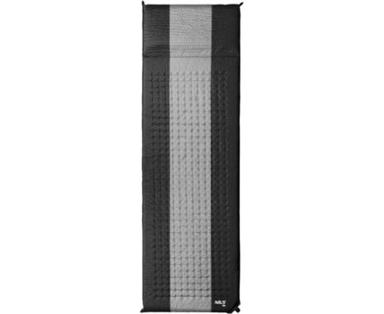 Pašpiepūšamais paklājiņš NC4340  SELF-INFLATING MAT GRAY-BLACK NILS CAMP гамаки