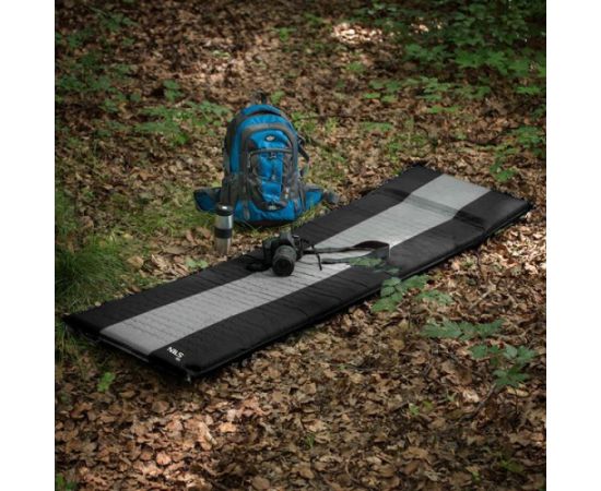 Pašpiepūšamais paklājiņš NC4340  SELF-INFLATING MAT GRAY-BLACK NILS CAMP гамаки