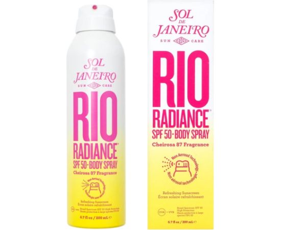 Sol De Janeiro Rio Radiance Body Spray SPF50 200 ml Smaržas - NESAKĀRTOTS