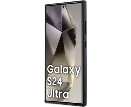 BMW BMHCS24L22NBCK Aizmugurējais Apvalks priekš Samsung Galaxy S24 Ultra Neoriģinālie Maciņi