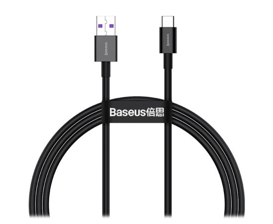 Baseus Superior Series Fast Charging Data Cable USB to Type-C 66W 2m Black Data USB kabeļi