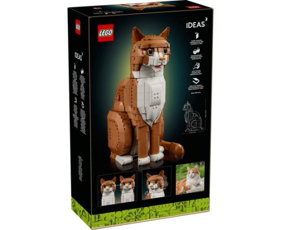 LEGO IDEAS 21376 Orange Cat Jaunumi, Bērnu preces