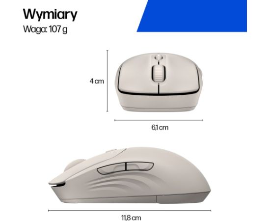 HP 400 Quiet Wireless Mouse Peles, ievadierīces