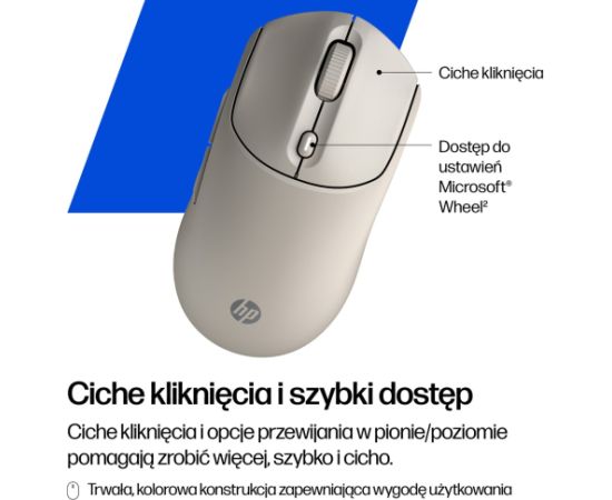 HP 400 Quiet Wireless Mouse Peles, ievadierīces