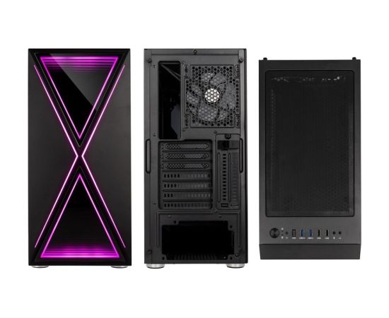 Kolink Void X Midi Tower Black Datoru korpusi