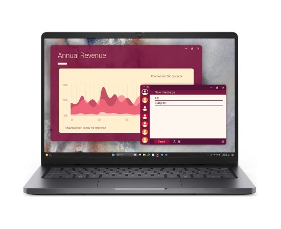 Dell Pro 14 PC14250/U5 235U/16GB/1TB SSD/FgrPr/FHD IR Cam & Mic/WLAN + BT/14.0" FHD+/Backlit Kb/W11 Pro/3yrs Prosupport / BTO115_PC14250_EMEA Portatīvie datori