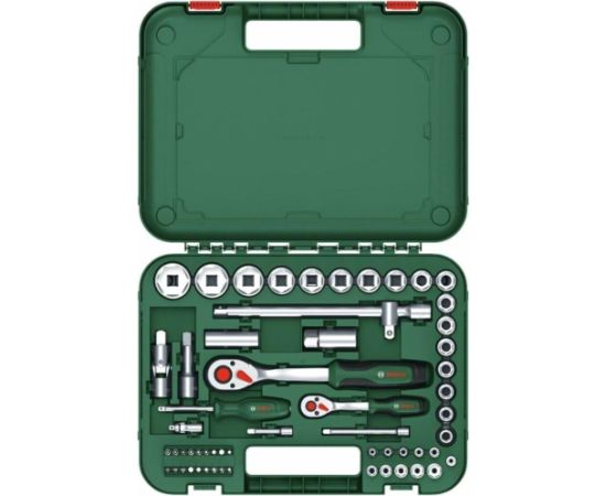 Instrumentu komplekts Bosch 1600A02Z9G; 1/4''; 1/2''; 54 gab. Механические инструменты