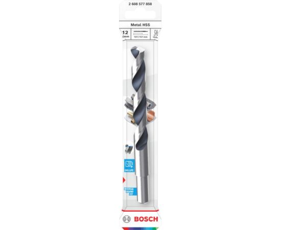 Metāla urbis Bosch PointTeQ; HSS; 12x101x151 mm Аксессуары для дрелей