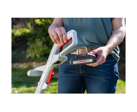 Akumulatora trimmeris 20V 2Ah 2in1 Ikra IART 2025 Trimmeri, Krūmgrieži