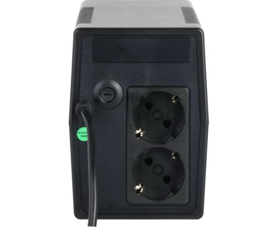 UPS DAHUA 360 W 0.6 kVA Waveform Sine/Pure sine Line-Interactive Black PFM3350-600 UPS Nepārtrauktā barošana