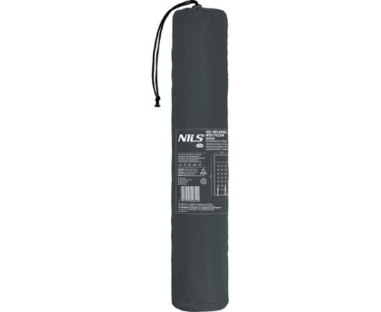 Pašpiepūšošais paklājiņš NC4018 SELF-INFLATING MAT DARK GREY NILS CAMP Šūpuļtīkli