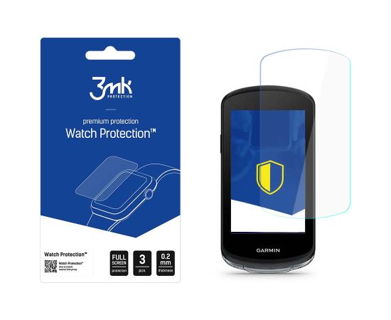 Garmin Edge 1040 - 3mk Watch Protection™ против протектора экрана FlexibleGlass Lite Защитная пленка для экрана
