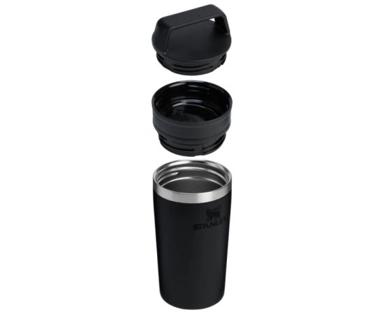 Stanley Термос-кружка The Café-To-Go Travel Mug 0.47L черная 2.0 Столовые приборы