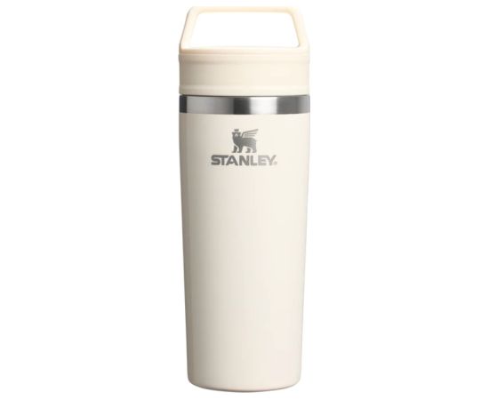 Stanley Termokrūze The Café-To-Go Travel Mug 0,47L glancētā krēmkrāsā Galda piederumi