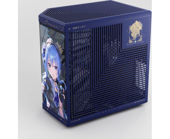 HYTE Y70 Hoshimachi Suisei, Tower Case Blue, Tempered Glass Корпуса