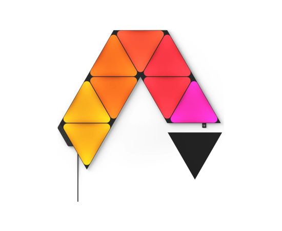 Nanoleaf Shapes Black Triangles Starter Kit (9 panels) 42 W WiFi Декоративное освещение 