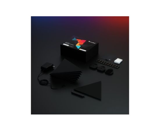 Nanoleaf Shapes Black Triangles Starter Kit (9 panels) 42 W WiFi Декоративное освещение 