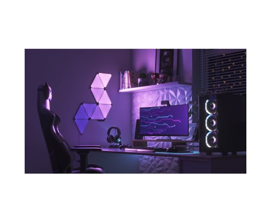 Nanoleaf Shapes Black Triangles Starter Kit (9 panels) 42 W WiFi Декоративное освещение 