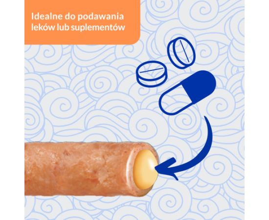 INABA Churu Rolls Chicken recipe wraps Tuna recipe - cat treats - 4x10 g Kaķu sausā barība