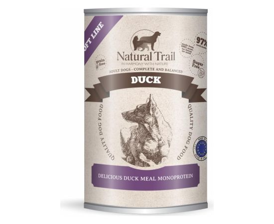 NATURAL TRAIL Duck Soft Line - wet dog food - 400g Suņu barība