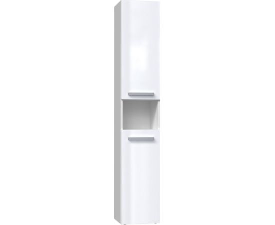 Top E Shop Bathroom cabinet NEL I 31x30x174 cm, white, glossy Новинки Для дома и сада 