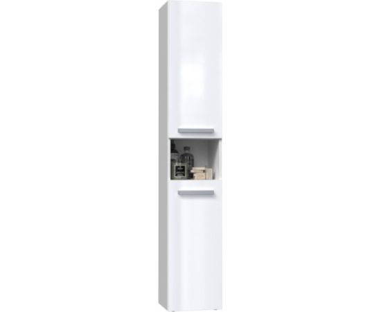 Top E Shop Bathroom cabinet NEL I 31x30x174 cm, white, glossy Новинки Для дома и сада 