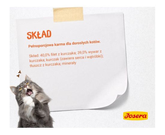JOSERA Chicken Filet - wet cat food - 70 g Kaķu konservi