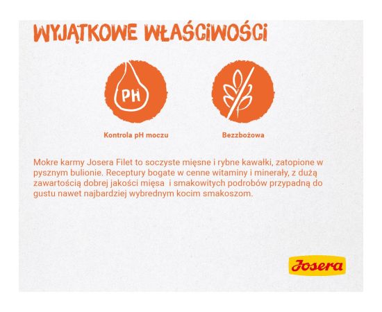 JOSERA Chicken Filet - wet cat food - 70 g Kaķu konservi
