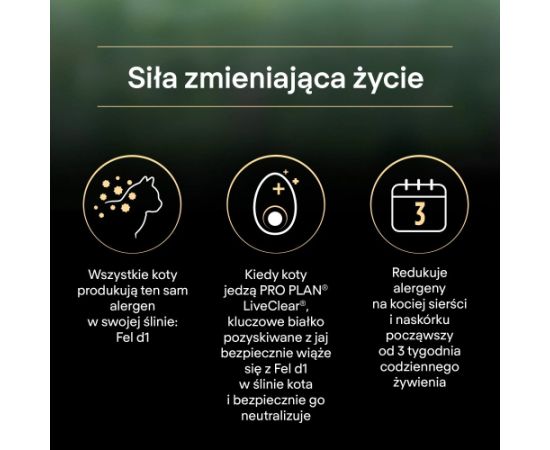 PURINA PRO PLAN LIVECLEAR KITTEN Bogata w Indyka 1,4kg Сухой корм для кошек