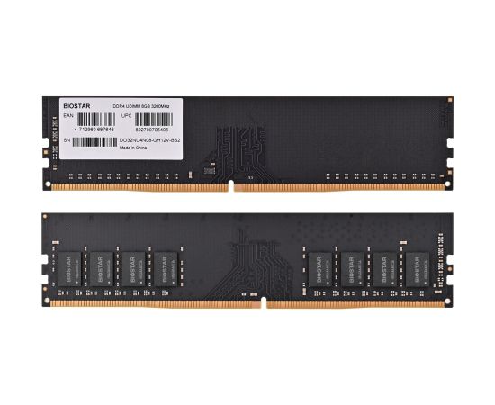 Pamięć DDR4 Biostar 8GB 3200MHz DO32NU4N08 Оперативная память (RAM)