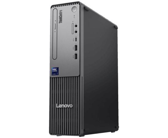 Lenovo ThinkCentre Neo 50s SFF Ultra 7 265 16GB DDR5 5600 SSD512 Intel Graphics DVD-RW W11Pro Raven Black 3Y OnSite Personālie datori