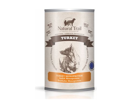NATURAL TRAIL Turkey - wet dog food - 400g Suņu barība