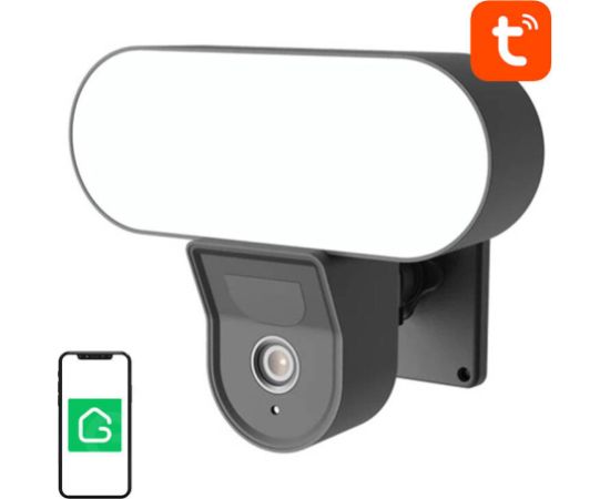 Smart outdoor WiFi camera with Gosund IPC3 floodlight, IP65 Tuya Камеры наблюдения