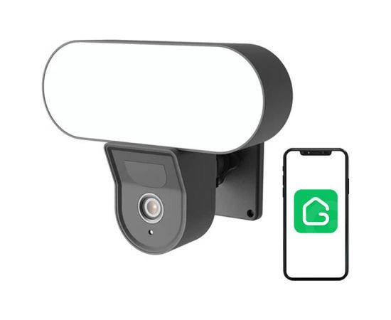 Smart outdoor WiFi camera with Gosund IPC3 floodlight, IP65 Tuya Камеры наблюдения