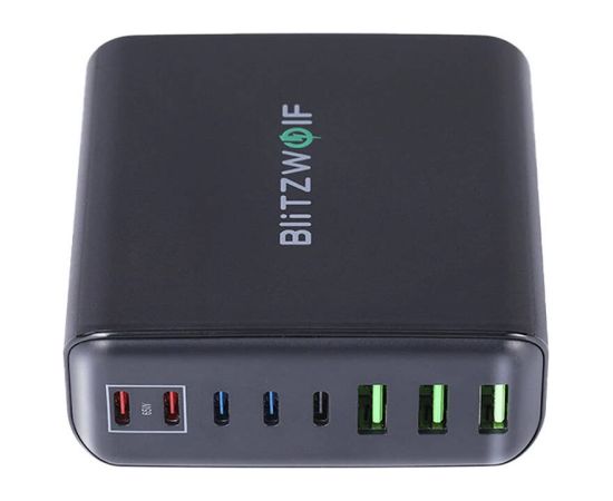 Wall charger Blitzwolf BW-S26 250W (black) Новинки Компьютерная техника