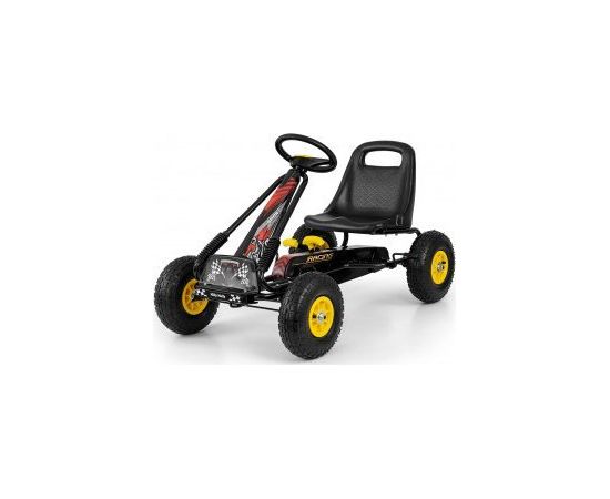 Milly Mally Milly Mally Gokart na pedały Thor Black Jaunumi, Bērnu preces