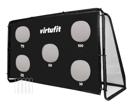 VIRTUFIT BRAMKA PIŁKARSKA PRO Z PŁACHTĄ DO STRZELANIA 300 X 200 CM Для футбола