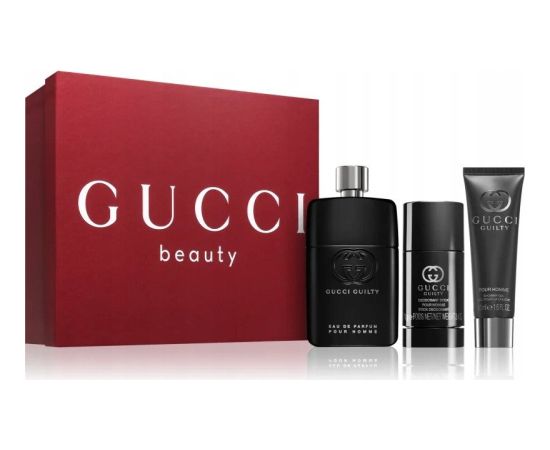 SET GUCCI Guilty Pour Homme EDP spray 90ml + DEO STICK 75ml + SHOWER GEL 50ml Новинки Компьютерная техника